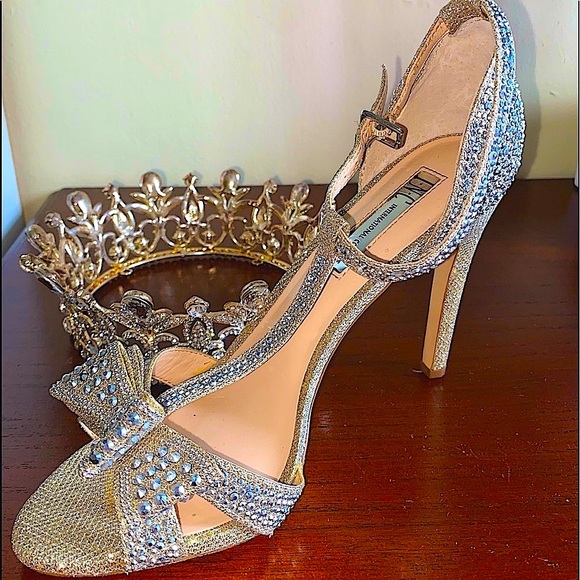 đź‘‘INC - Reesie Rhinestone Silver Evening Sandals - Picture 2 of 11